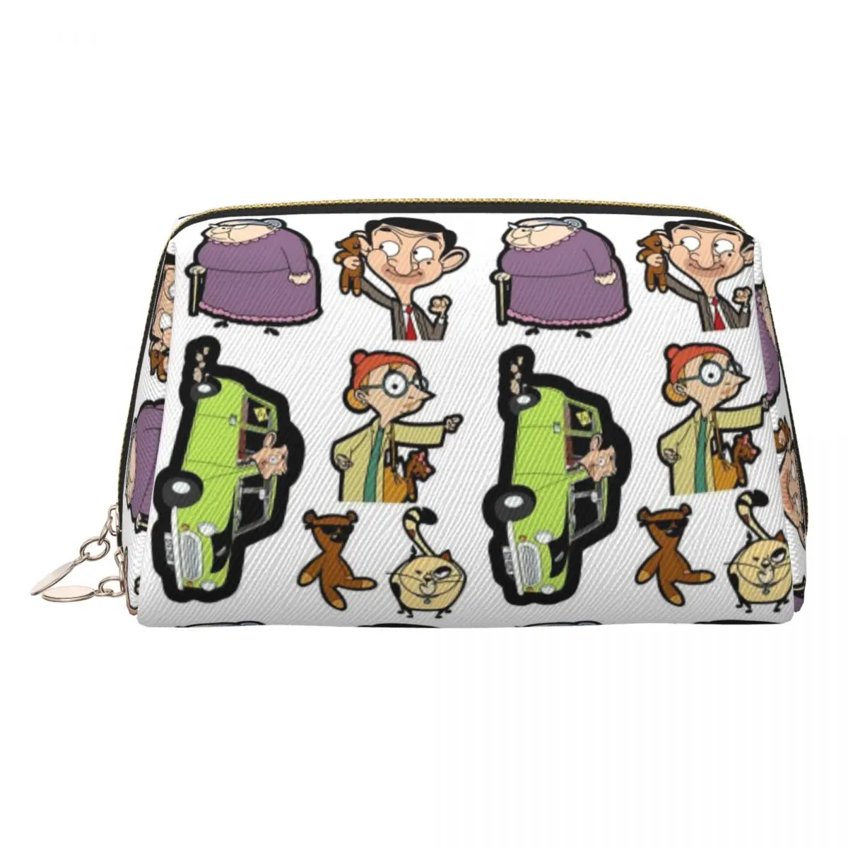 Mr. Bean Cartoon Women Cosmetic Bag Travel Makeup Organizer Pouch Toiletry Storage Dopp Kit Box
Mr. Bean Cartoon Women Cosmetic Bag Travel Makeup Organizer Pouch Toiletry Storage Dopp Kit Box