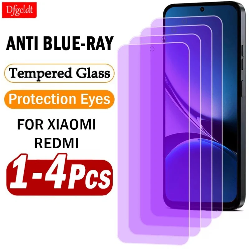 1-4PCS Anti Blue Light Tempered Glass for Xiaomi Redmi Turbo 4 3 Screen Protector for Redmi Note 13R 12R 12T 11R 11E Pro Glass
1-4PCS Anti Blue Light Tempered Glass for Xiaomi Redmi Turbo 4 3 Screen Protector for Redmi Note 13R 12R 12T 11R 11E Pro Glass