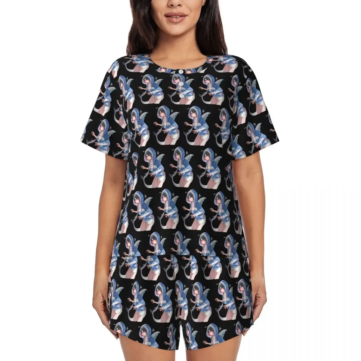 Ellen Joe Zenless Zone Zero Round Neck Short Sleeve Nightgowns for Sleeping Sleepshirts Women Loose Pajama Set Short Pants
Ellen Joe Zenless Zone Zero Round Neck Short Sleeve Nightgowns for Sleeping Sleepshirts Women Loose Pajama Set Short Pants