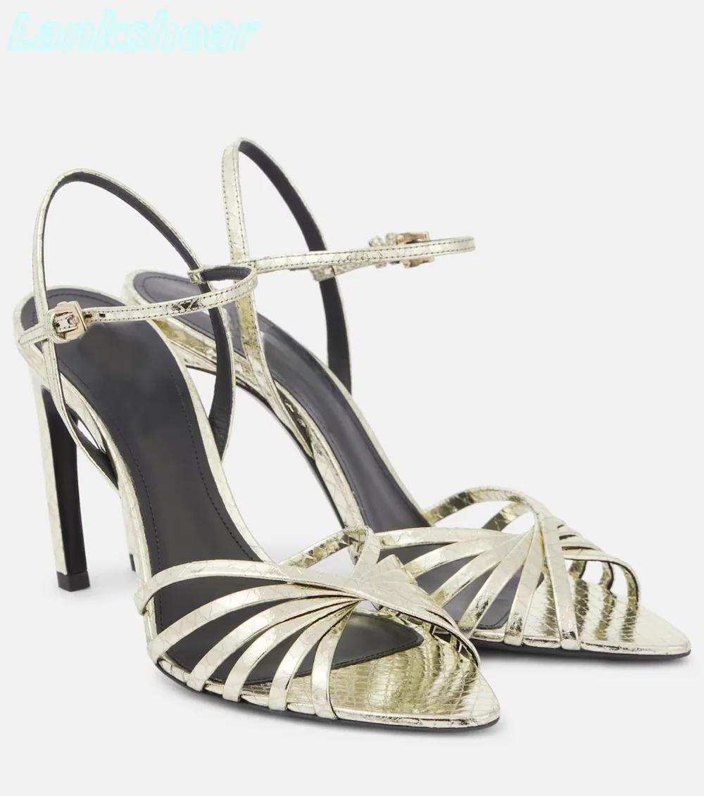 Pointed Toe Cross Straps Women Sandlas Thin High Heels Ankle Strap Buckle Women Stilettos Luxury 2025 New Arrivals Fashion Solid
Pointed Toe Cross Straps Women Sandlas Thin High Heels Ankle Strap Buckle Women Stilettos Luxury 2025 New Arrivals Fashion Solid