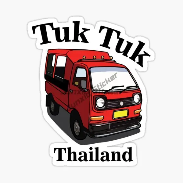 Thailand Tuktuk Car Sticker JDM Self Adhesive PVC Decal Sun Protection Car Accessories
Thailand Tuktuk Car Sticker JDM Self Adhesive PVC Decal Sun Protection Car Accessories