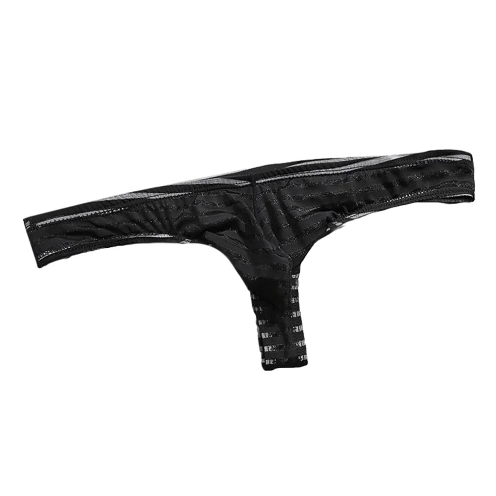 Mens Sexy Lingerie Stripes Mesh Panties Breathable Underwear Gay Sissy Bulge Pouch Underpants Ultra-Thin Thong G-Strings Trunks 
Mens Sexy Lingerie Stripes Mesh Panties Breathable Underwear Gay Sissy Bulge Pouch Underpants Ultra-Thin Thong G-Strings Trunks
