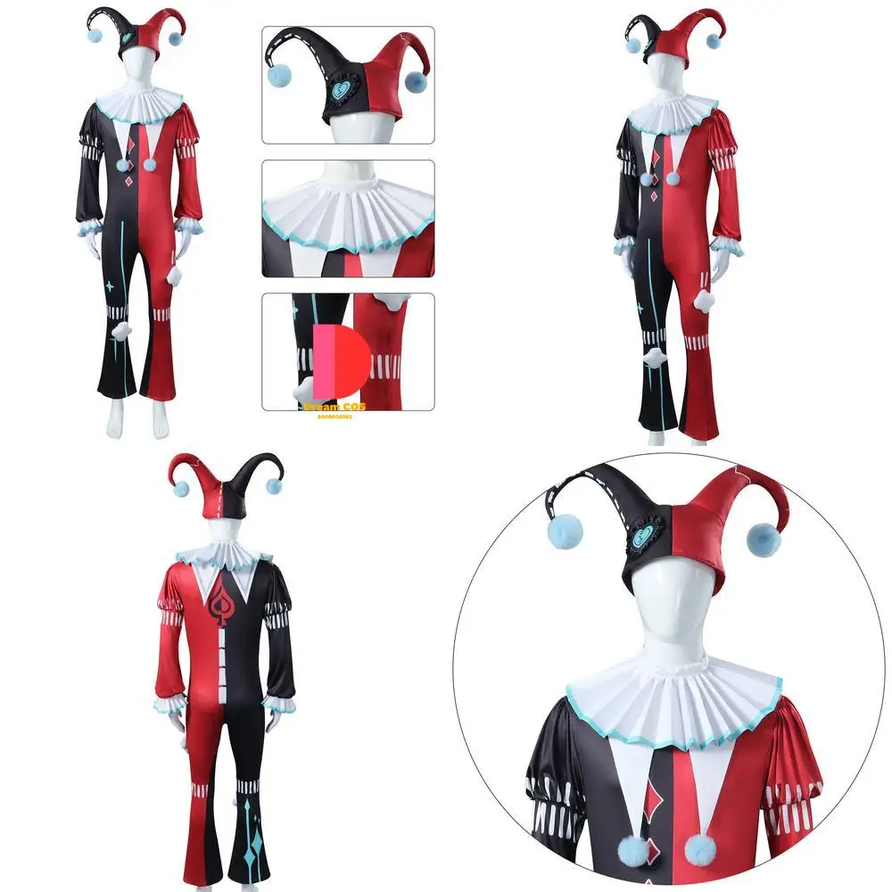 Popular Game Character Cosplay Costume Anime Joker Fashion Role Playing Jumpsuit Outfit for Comic Con Halloween Party Outfit
Popular Game Character Cosplay Costume Anime Joker Fashion Role Playing Jumpsuit Outfit for Comic Con Halloween Party Outfit