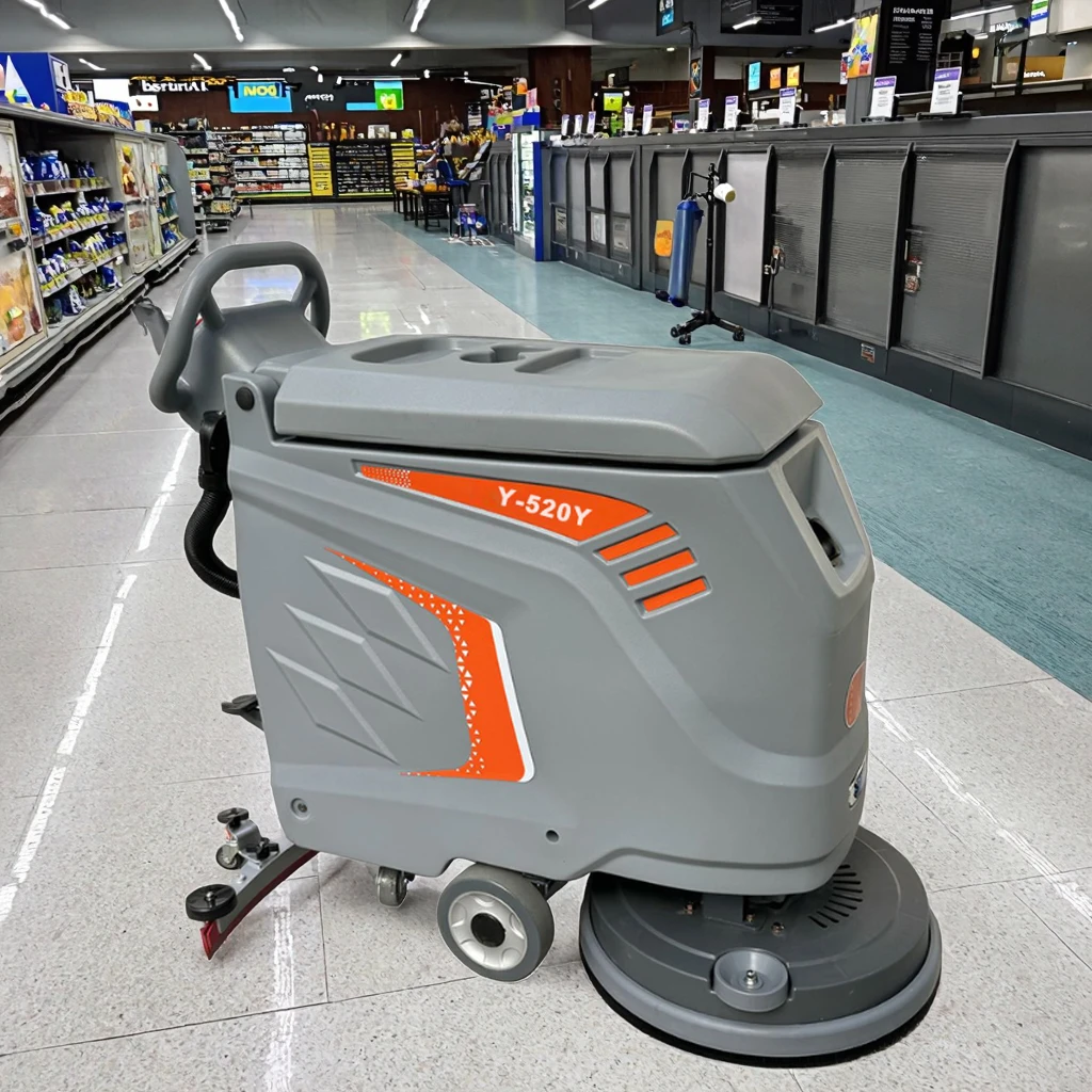 High-quality 19-inch disc brush floor scrubber supermarket marble floor washer walks behind electric fuel
High-quality 19-inch disc brush floor scrubber supermarket marble floor washer walks behind electric fuel