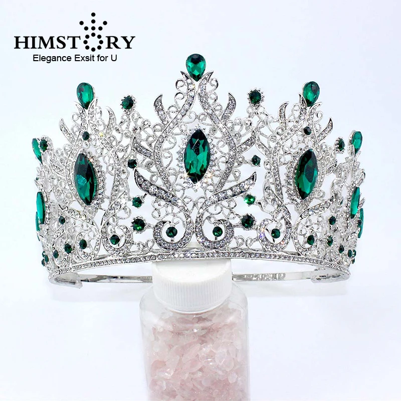 Himstory Thai Large Round Princess Hair Crown Tiara Queen Princess Wedding Head Accessories
Himstory Thai Large Round Princess Hair Crown Tiara Queen Princess Wedding Head Accessories