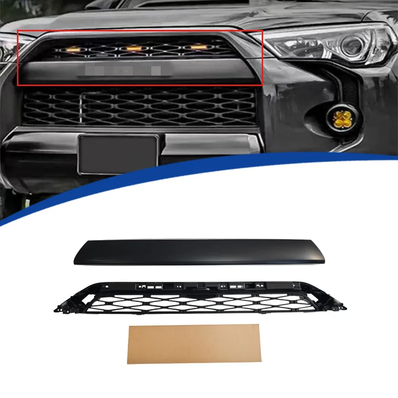 For 2020-2023 Toyota 4Runner TRD PRO Style ABS Plastic Racing Grille Body Kit Gloss Black
For 2020-2023 Toyota 4Runner TRD PRO Style ABS Plastic Racing Grille Body Kit Gloss Black