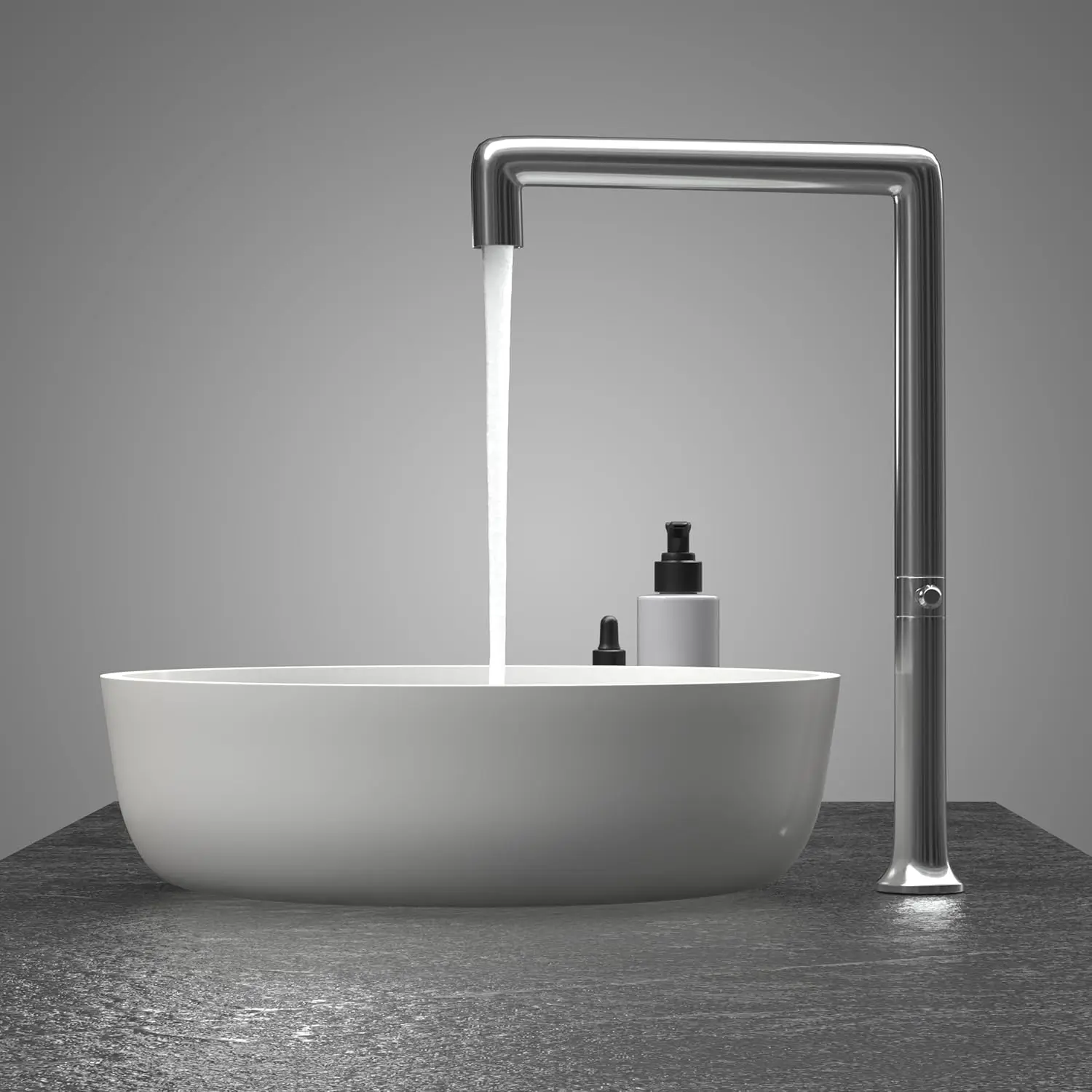 Brushed Nickel Vessel Sink Faucet, Modern Single Handle Drinking Water Faucet, High Single Hole Faucet for Bathroom Sink RV Bar
Brushed Nickel Vessel Sink Faucet, Modern Single Handle Drinking Water Faucet, High Single Hole Faucet for Bathroom Sink RV Bar