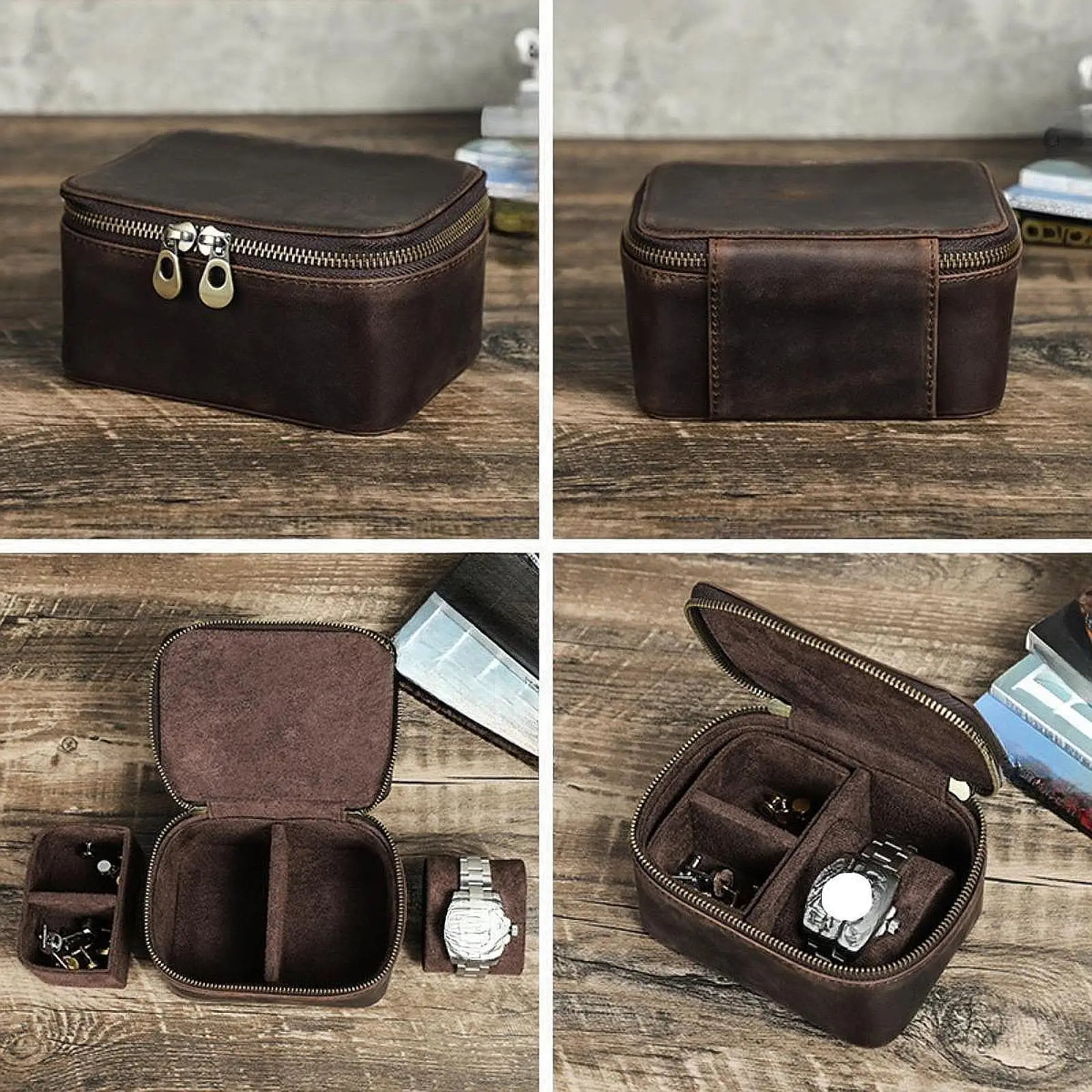 Watch Travel Case Jewellery Holder Multifunction Handicraft Small Travel Jewelry Organizer Cufflink Pouch for Household Rings
Watch Travel Case Jewellery Holder Multifunction Handicraft Small Travel Jewelry Organizer Cufflink Pouch for Household Rings