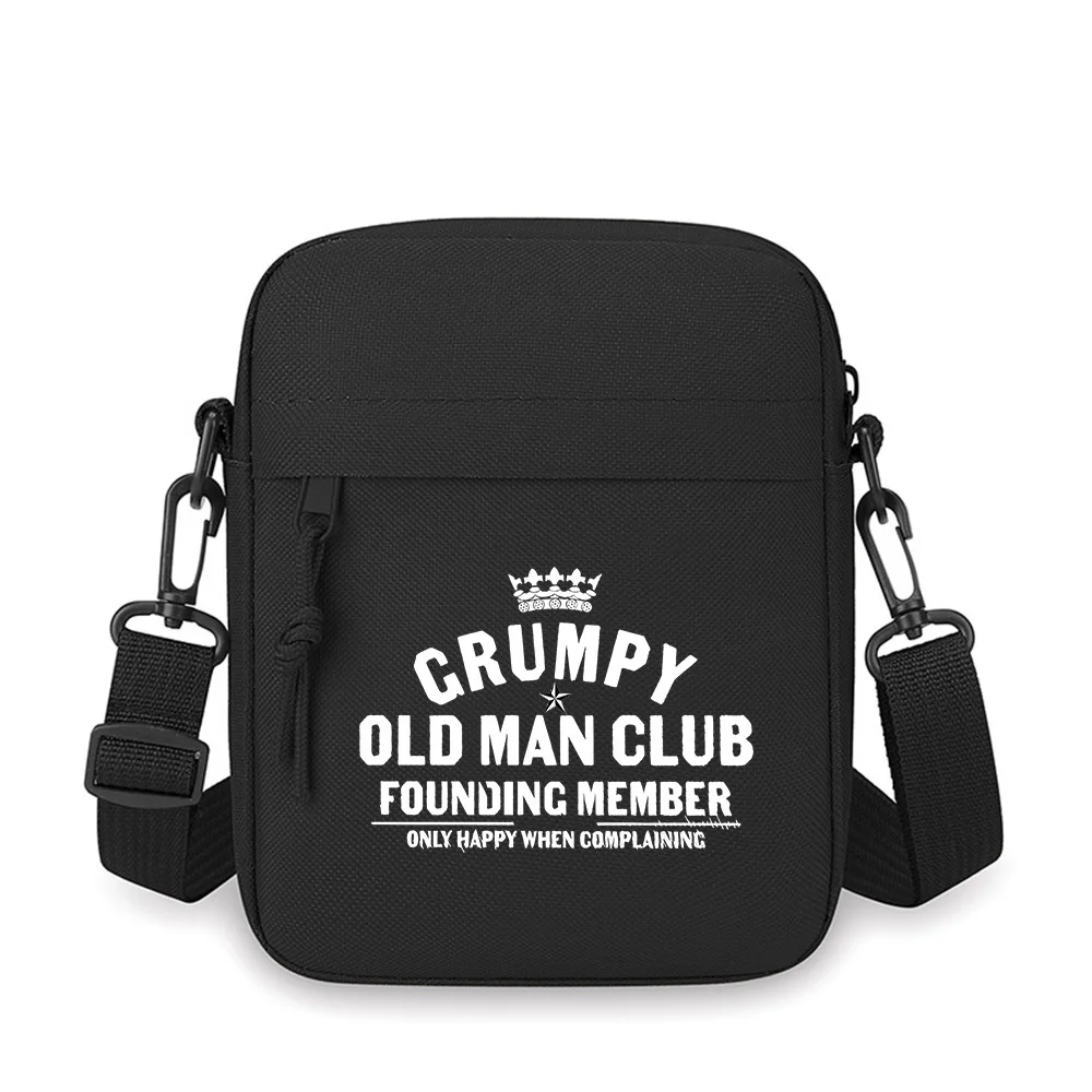 Grumpy old man club,founding member. Men Crossbody Bag Single Shoulder Women Cartoon Anime Film Printing Design Unisex
Grumpy old man club,founding member. Men Crossbody Bag Single Shoulder Women Cartoon Anime Film Printing Design Unisex