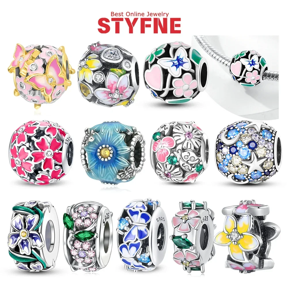 Подвески из серебра 925 пробы, цветная серия цветов, любовь, бабочка, цветок, циркон, бабочка, бусины с ромашками, подходят для браслета «сделай сам», ювелирные изделия, подарки
Подвески из серебра 925 пробы, цветная серия цветов, любовь, бабочка, цветок, циркон, бабочка, бусины с ромашками, подходят для браслета «сделай сам», ювелирные изделия, подарки