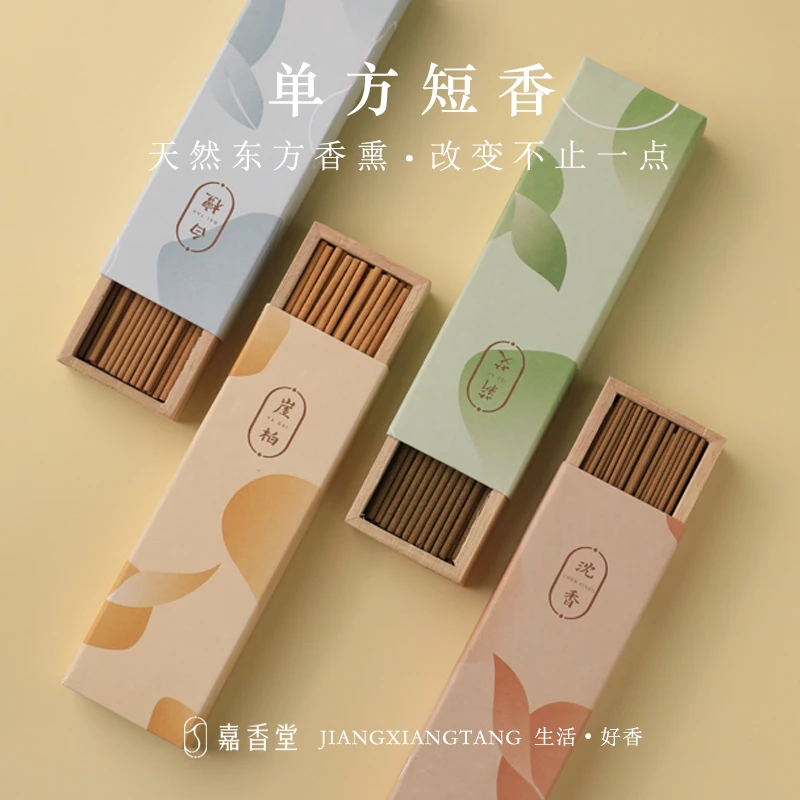 Natural sandalwood incense, ancient hexiang, agarwood, cypress daily use, short incense for calming the nerves and helping sleep
Natural sandalwood incense, ancient hexiang, agarwood, cypress daily use, short incense for calming the nerves and helping sleep