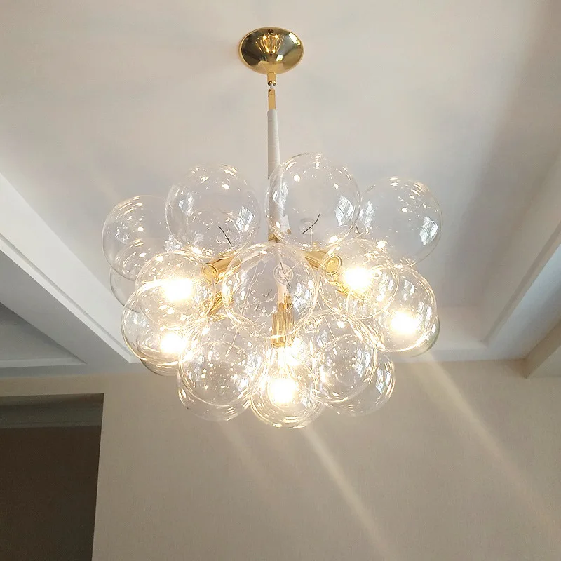 Nordic Warm Bedroom Bubble Lamp Living Room Dining Room Pendant Lamp Children Room Master Bedroom Lamp Modern Light Luxury Lamp
Nordic Warm Bedroom Bubble Lamp Living Room Dining Room Pendant Lamp Children Room Master Bedroom Lamp Modern Light Luxury Lamp
