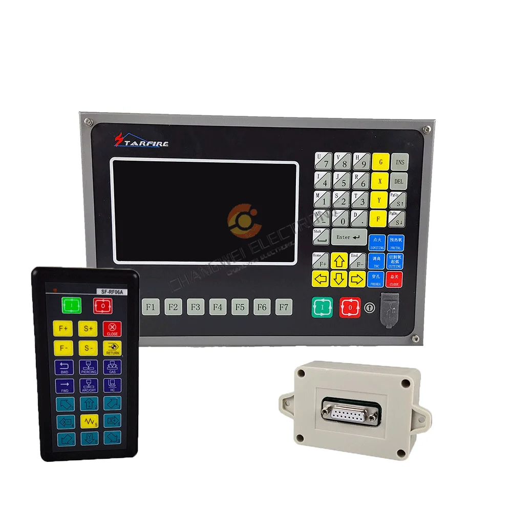 CNC Cutting Machine Kit CNC Flame Cutting Machine System CNC Plasma Cutting Machine System SF2100C Wireless Remote Control
CNC Cutting Machine Kit CNC Flame Cutting Machine System CNC Plasma Cutting Machine System SF2100C Wireless Remote Control