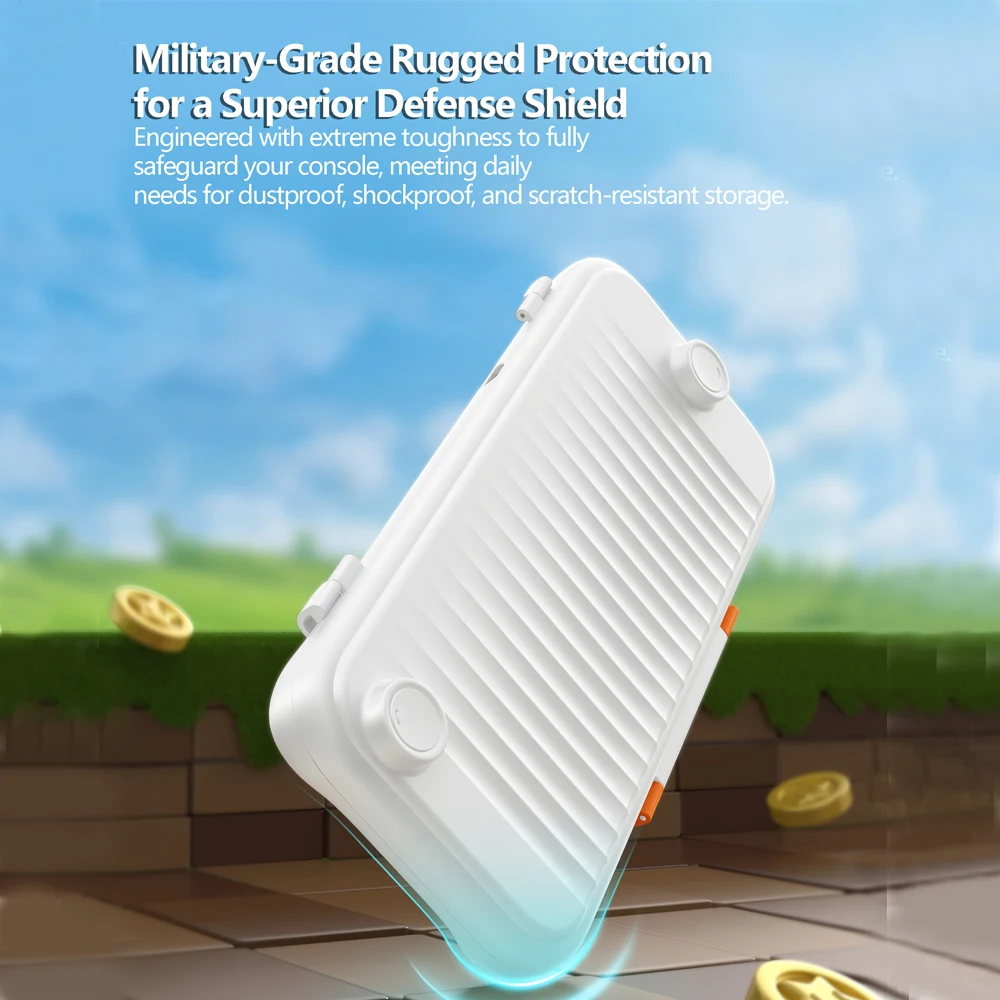 For Switch2 Case, Hard PC Travel Protective Cover with Anti-Slip Matte Finish, Reserved Charging Port, Ultra-Thin Carrying Case
For Switch2 Case, Hard PC Travel Protective Cover with Anti-Slip Matte Finish, Reserved Charging Port, Ultra-Thin Carrying Case