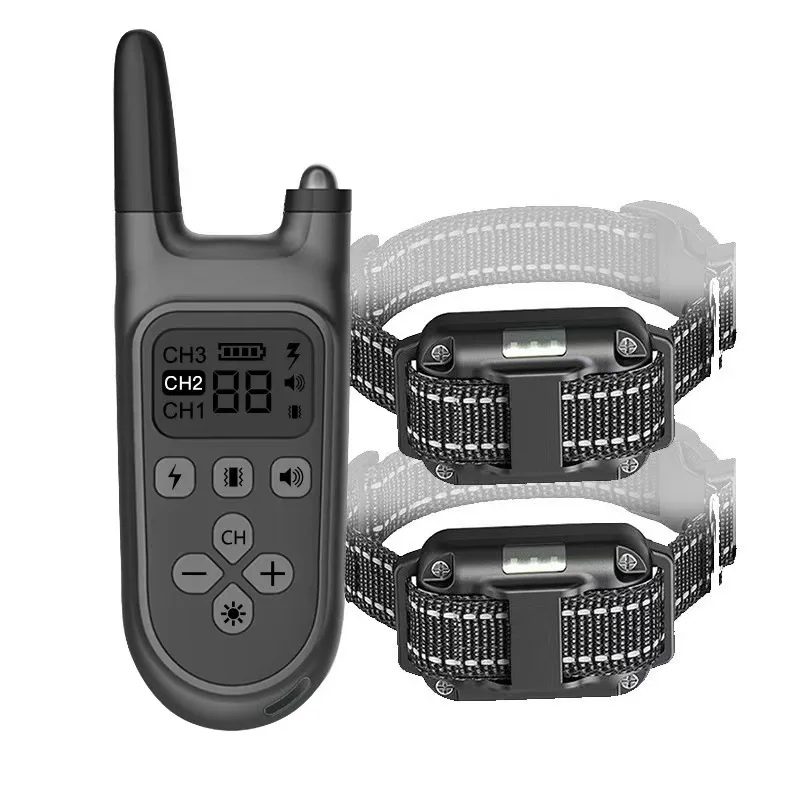 Hot sale Black 800m Electric Dog Training Collar with Shock Vibration Sound Remote Control Pet Training Artifact Bark Stopper
Hot sale Black 800m Electric Dog Training Collar with Shock Vibration Sound Remote Control Pet Training Artifact Bark Stopper