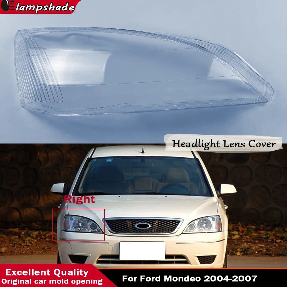 For Ford Mondeo 2004 2005 2006 2007 Headlamp Transparent Cover Headlight Shell Lampshade Case Plexiglass Replace Original Lens
For Ford Mondeo 2004 2005 2006 2007 Headlamp Transparent Cover Headlight Shell Lampshade Case Plexiglass Replace Original Lens