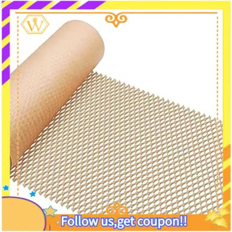 1PCS Honeycomb Paper Degradable Anti-Collision Grid Honeycomb Wrapping Paper Brown
1PCS Honeycomb Paper Degradable Anti-Collision Grid Honeycomb Wrapping Paper Brown