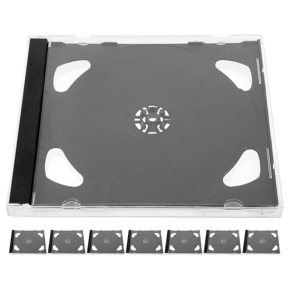 8pcs Cd Jewel Cases Clear Reusable Dvd Storage Box Holder For Organization Protection Disc Organizer Cd Storage Case Dvd Case
8pcs Cd Jewel Cases Clear Reusable Dvd Storage Box Holder For Organization Protection Disc Organizer Cd Storage Case Dvd Case