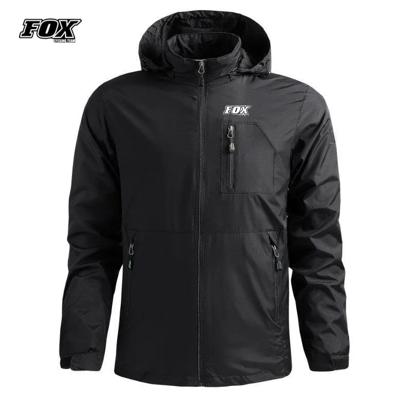 FOX Cycling Team Men's Waterproof Bike Jacket Outdoor Riding MTB Motocross Clothing Male Bicycle Sports Breathable Windbreaker
FOX Cycling Team Men's Waterproof Bike Jacket Outdoor Riding MTB Motocross Clothing Male Bicycle Sports Breathable Windbreaker