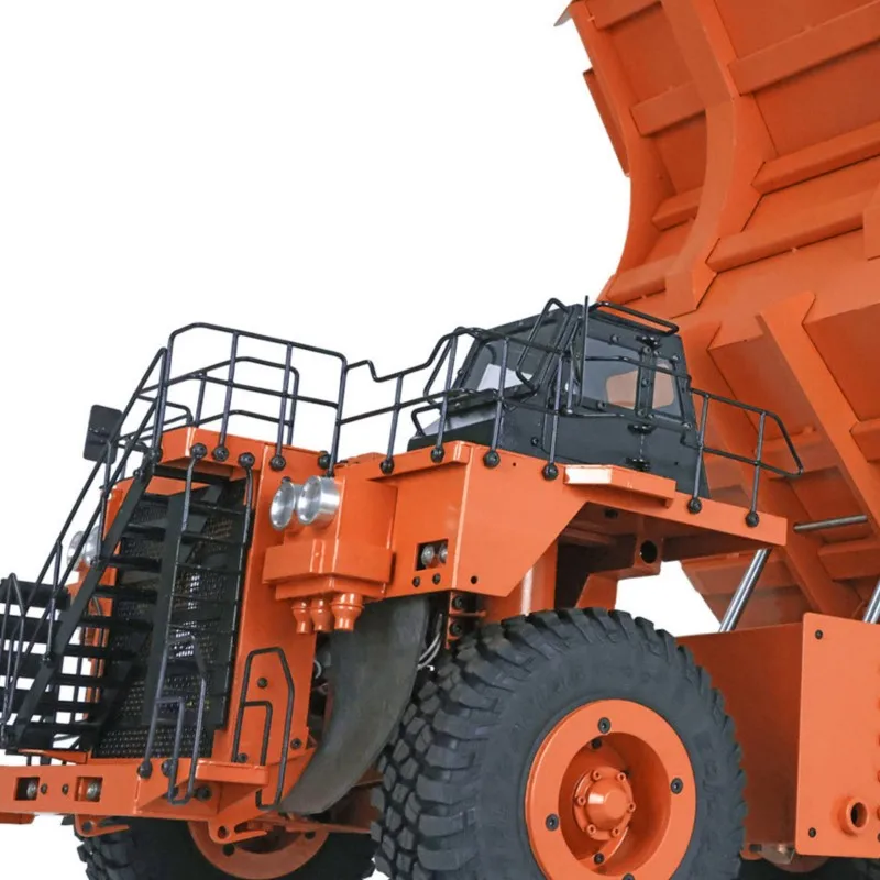 RC Hydraulic Mining Truck 1:20 Remote Control Dumper Tipper Metal 793D Model Light System Warning Sounds Loading Capacity Model
RC Hydraulic Mining Truck 1:20 Remote Control Dumper Tipper Metal 793D Model Light System Warning Sounds Loading Capacity Model