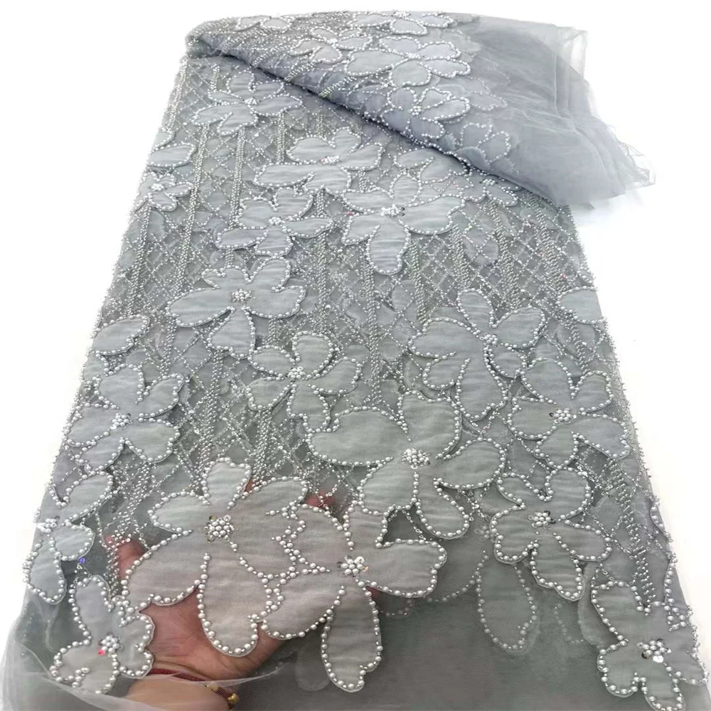 Beaded African Sequins Tulle Lace Fabric 2024 High Quality French Net Lace Fabric Nigerian For Women Wedding Dress Material xc
Beaded African Sequins Tulle Lace Fabric 2024 High Quality French Net Lace Fabric Nigerian For Women Wedding Dress Material xc