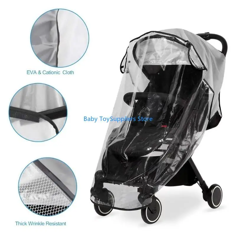 R1WF 360 Degree Full Wrap Strollers Protector Windproof Pram Cart Protective Sleeve
R1WF 360 Degree Full Wrap Strollers Protector Windproof Pram Cart Protective Sleeve