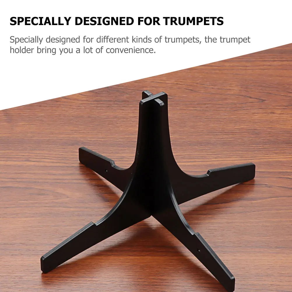 Black ABS Trumpet Stand Small Bracket for CC103 Stable Display Holder Plastic Musical Instrument Support Accessories
Black ABS Trumpet Stand Small Bracket for CC103 Stable Display Holder Plastic Musical Instrument Support Accessories