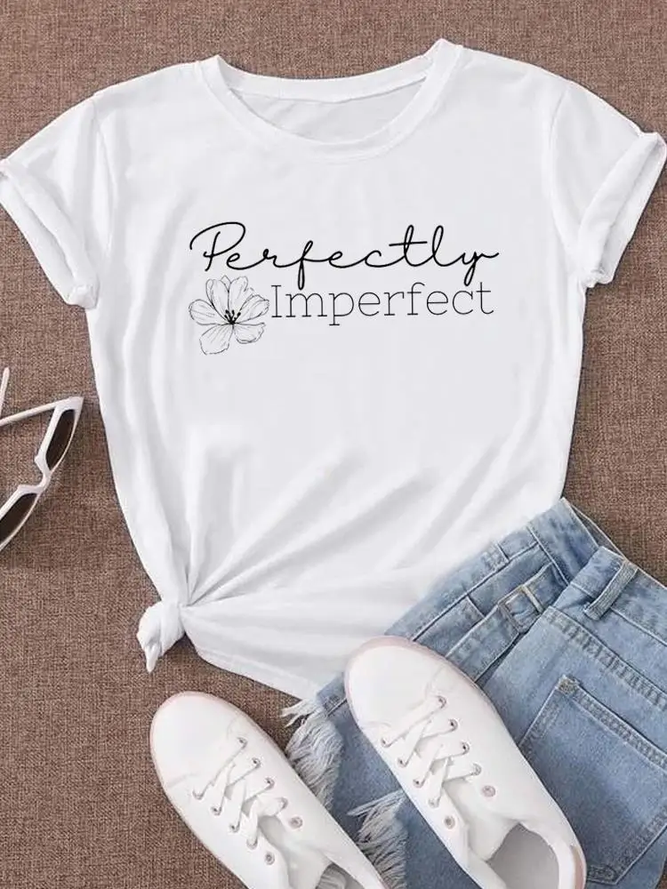 Letter Flower Lovely Cute 90s Trend Tee Top Women Fashion O-neck T Shirt Graphic T-shirts Print Short Sleeve Clothing Clothes
Letter Flower Lovely Cute 90s Trend Tee Top Women Fashion O-neck T Shirt Graphic T-shirts Print Short Sleeve Clothing Clothes