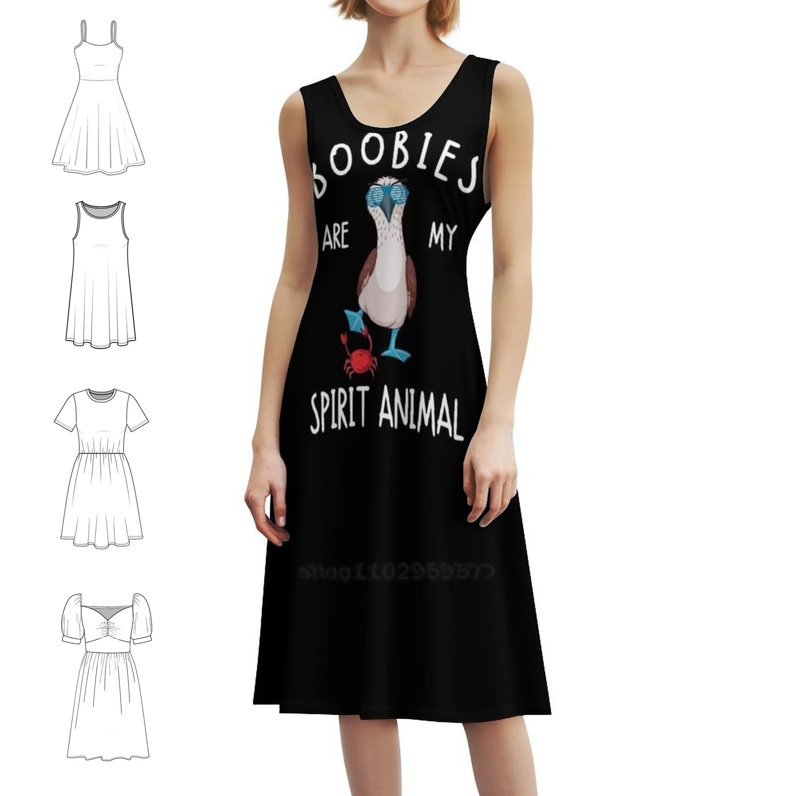 Boobies Are My Spirit Animal Blue Footed Boobies Vintage Bohemian Dress Puff Sleeve Or Sleeveless Options For Women Dress Booby
Boobies Are My Spirit Animal Blue Footed Boobies Vintage Bohemian Dress Puff Sleeve Or Sleeveless Options For Women Dress Booby