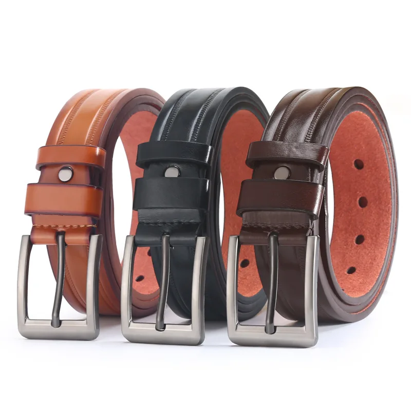 mens fashion soft leather belts business office dress pin buckle belt jeans pant strap on gentleman stylish waistband male sash
mens fashion soft leather belts business office dress pin buckle belt jeans pant strap on gentleman stylish waistband male sash