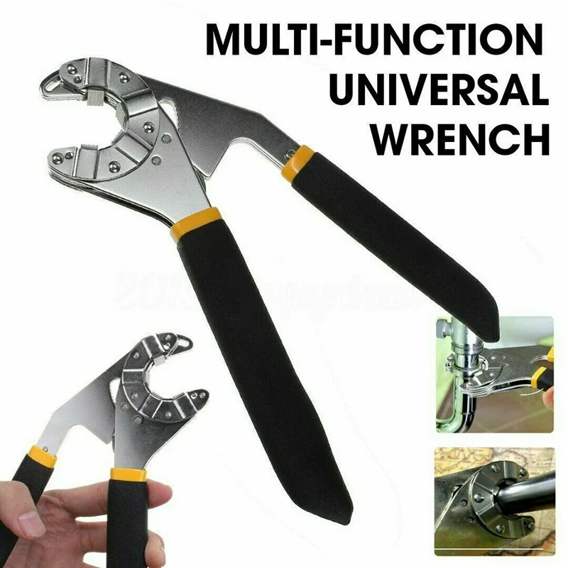 Adjustable Wrench Set,Multifunctional Torque Pipe Pliers, Hexagon Socket Screw Spanner,Water Pipe Clamps,Convenient Hand Tool
Adjustable Wrench Set,Multifunctional Torque Pipe Pliers, Hexagon Socket Screw Spanner,Water Pipe Clamps,Convenient Hand Tool