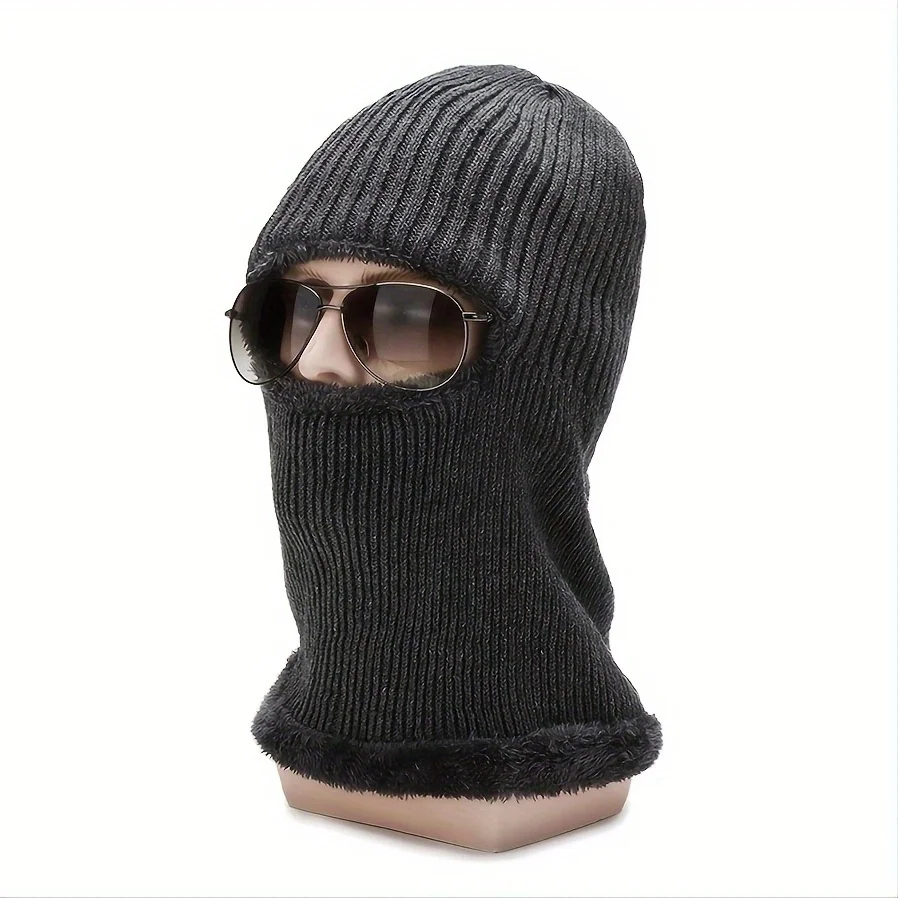 Unisex Coral Fleece Beanie Scarf Combo Double Layer Thermal Knitted Hat Windproof Winter Cap for Men Women
Unisex Coral Fleece Beanie Scarf Combo Double Layer Thermal Knitted Hat Windproof Winter Cap for Men Women