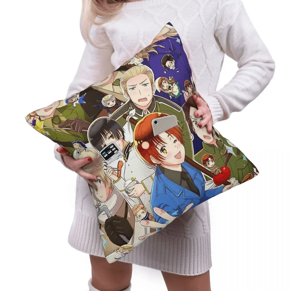 Декоративная наволочка из полиэстера Hetalia Group World Stars Square для подушки, для дома и спальни, для создания уютной атмосферы
Декоративная наволочка из полиэстера Hetalia Group World Stars Square для подушки, для дома и спальни, для создания уютной атмосферы