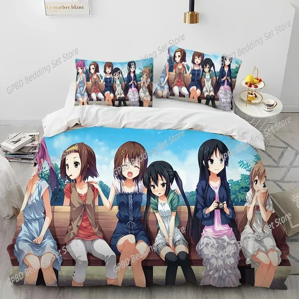 K-ON Cartoon Cute Lolita Kawaii 3D NEW Duvet Cover Pillowcase Bedding Set Adult Boy Girl Bedroom Decoration Single Double Large
K-ON Cartoon Cute Lolita Kawaii 3D NEW Duvet Cover Pillowcase Bedding Set Adult Boy Girl Bedroom Decoration Single Double Large