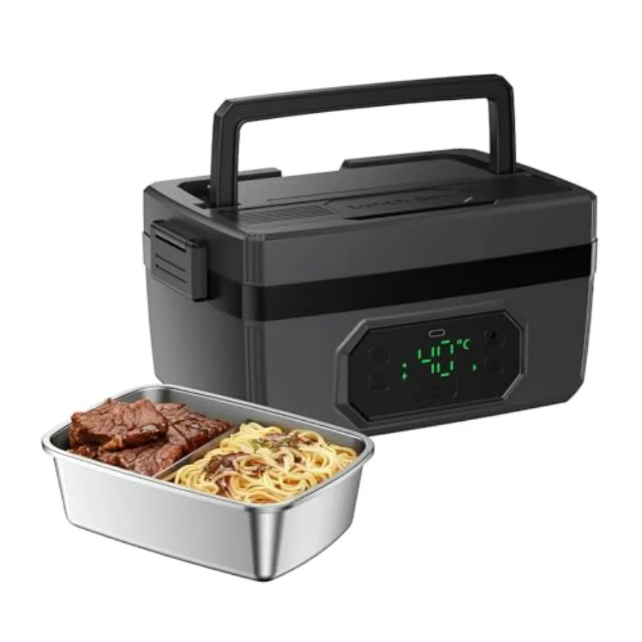 Cordless Heated Insulation Electric Lunch Box 36H Battery, 6.8 Cup, Scheduled Heating, Long-term Heat Preservation, Portable Us
Cordless Heated Insulation Electric Lunch Box 36H Battery, 6.8 Cup, Scheduled Heating, Long-term Heat Preservation, Portable Us