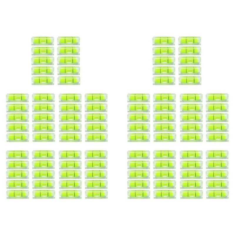 ABZS 100Pc Mini Bubble Spirit Level 10X10x29mm Square Levels For Wall Frames Art Displays Picture Hanging RV Tripod Measuring
ABZS 100Pc Mini Bubble Spirit Level 10X10x29mm Square Levels For Wall Frames Art Displays Picture Hanging RV Tripod Measuring