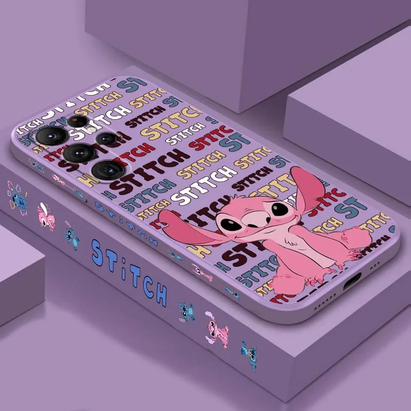 Disney cartoon Stitch Angel Phone Case For Samsung Galaxy S25 S24 S23 S22 S21 S20 Ultra Plus FE 5G Liquid Left Rope Cover
Disney cartoon Stitch Angel Phone Case For Samsung Galaxy S25 S24 S23 S22 S21 S20 Ultra Plus FE 5G Liquid Left Rope Cover