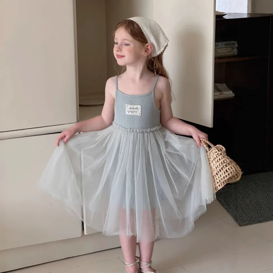 Girls' Suspender Dress Summer New Korean Version Children's Temperament Princess Dress Baby Splicing Fluffy Skirt
Girls' Suspender Dress Summer New Korean Version Children's Temperament Princess Dress Baby Splicing Fluffy Skirt