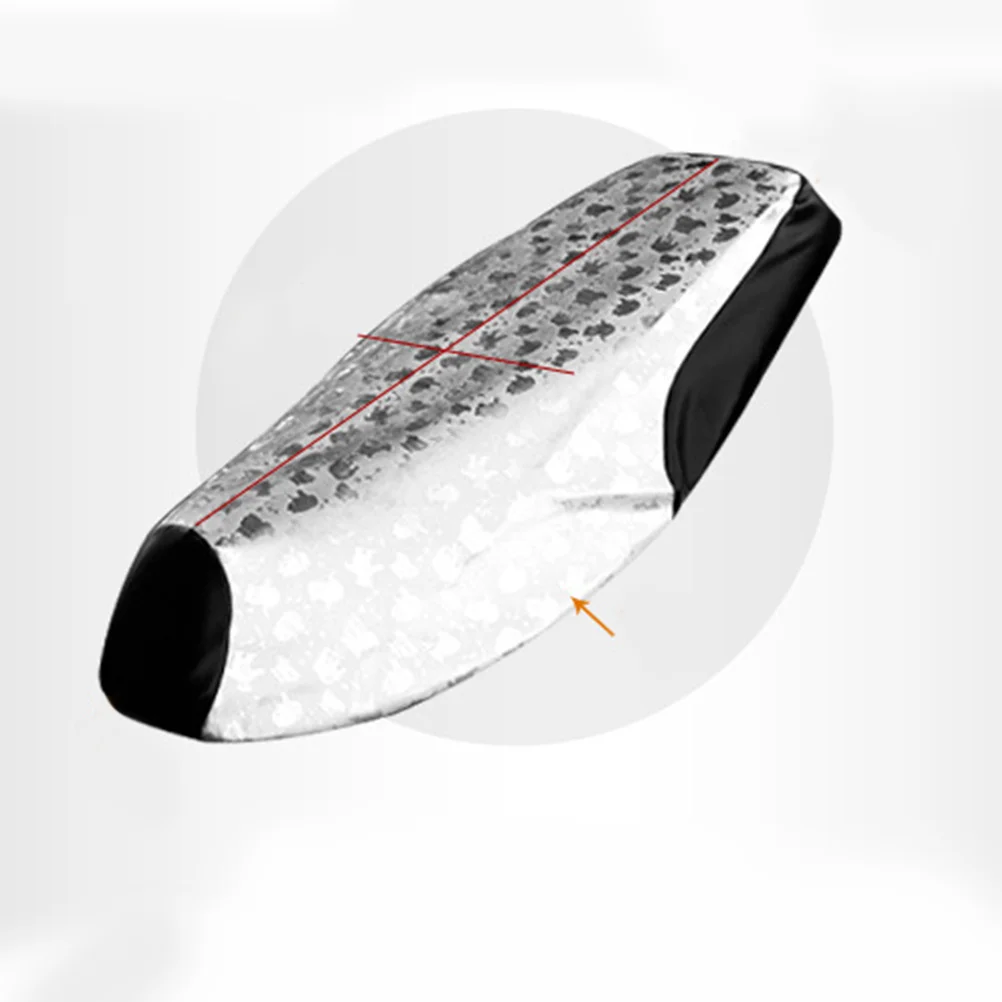 Silver Size S Waterproof PU Electric Bicycle Saddle Cover Sun Protection Seat Cushion Motorcycle Pad Seat Cover
Silver Size S Waterproof PU Electric Bicycle Saddle Cover Sun Protection Seat Cushion Motorcycle Pad Seat Cover