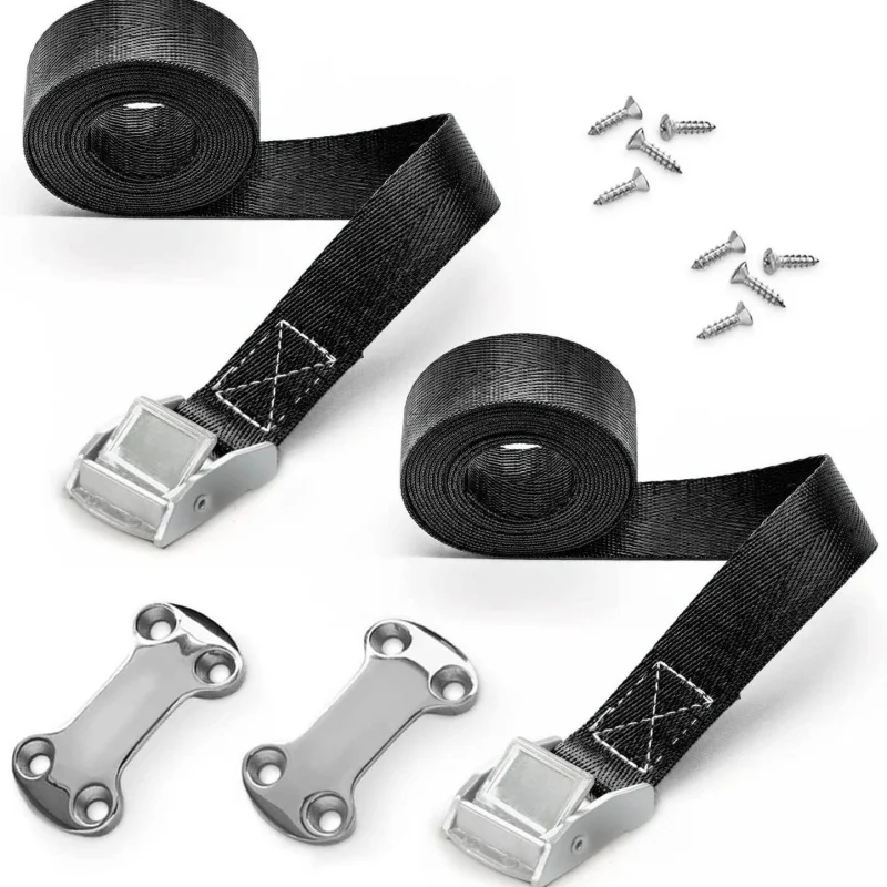 ISURE MARINE Stainless Steel Webbing Buckle Fixed Pressure Plate Binding Strap Adjustable Tension Buckle Boat Accessories
ISURE MARINE Stainless Steel Webbing Buckle Fixed Pressure Plate Binding Strap Adjustable Tension Buckle Boat Accessories