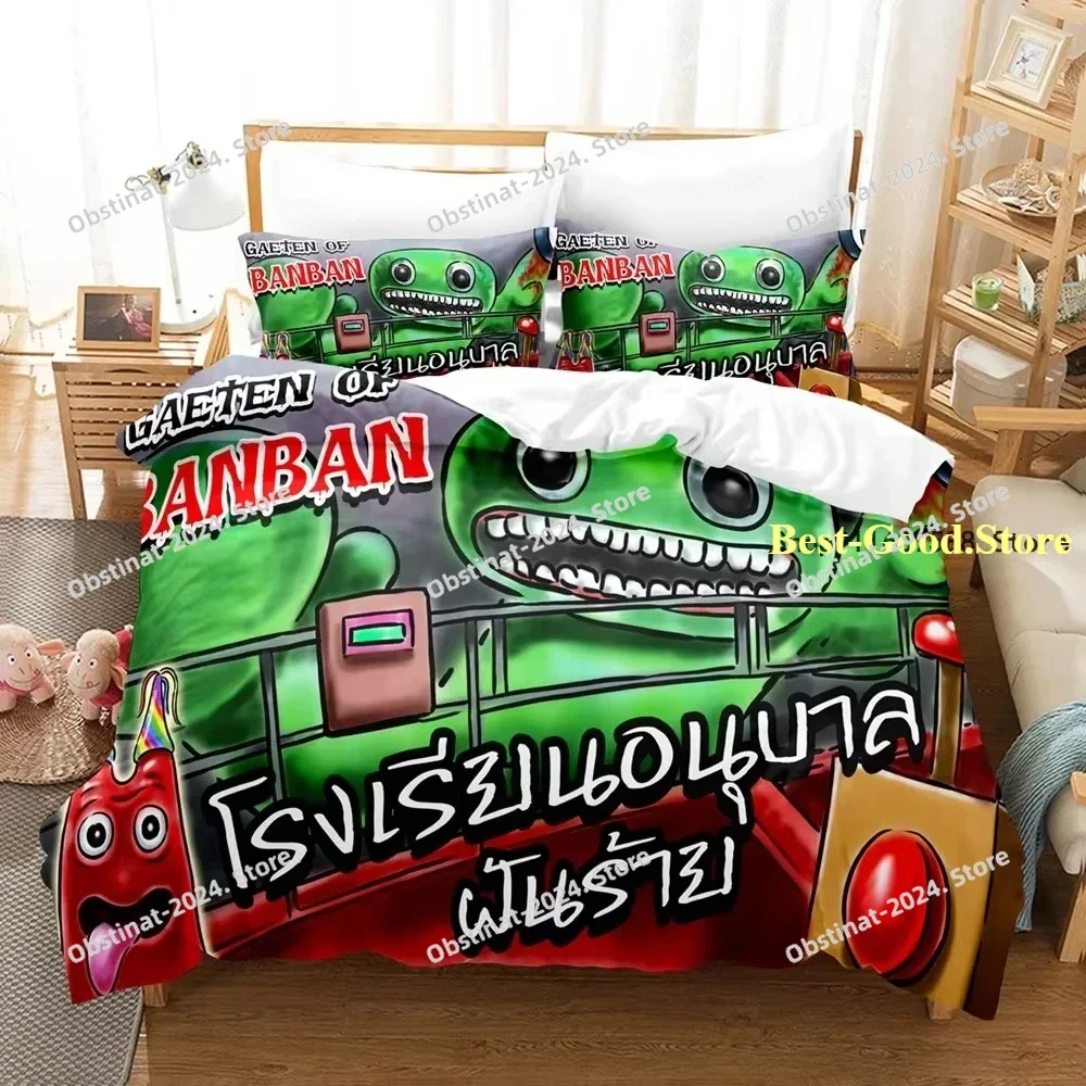 Garten Of Banban Bedding Set Cartoon Bed Linen Gift For Boys Kids Girls Home Decor Single Twin Full Size Cute Duvet Cover Sets
Garten Of Banban Bedding Set Cartoon Bed Linen Gift For Boys Kids Girls Home Decor Single Twin Full Size Cute Duvet Cover Sets