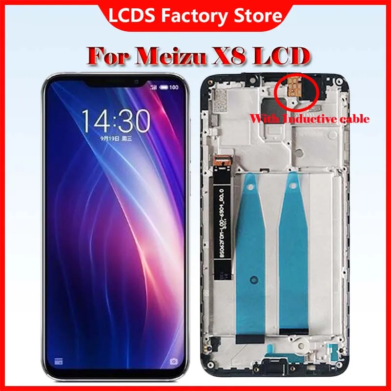 Original IPS LCD For Meizu X8 M852H LCD Screen Display Frame+Touch Screen Panel Digitizer For 2220*1080 Meizu X8 X 8 Display
Original IPS LCD For Meizu X8 M852H LCD Screen Display Frame+Touch Screen Panel Digitizer For 2220*1080 Meizu X8 X 8 Display