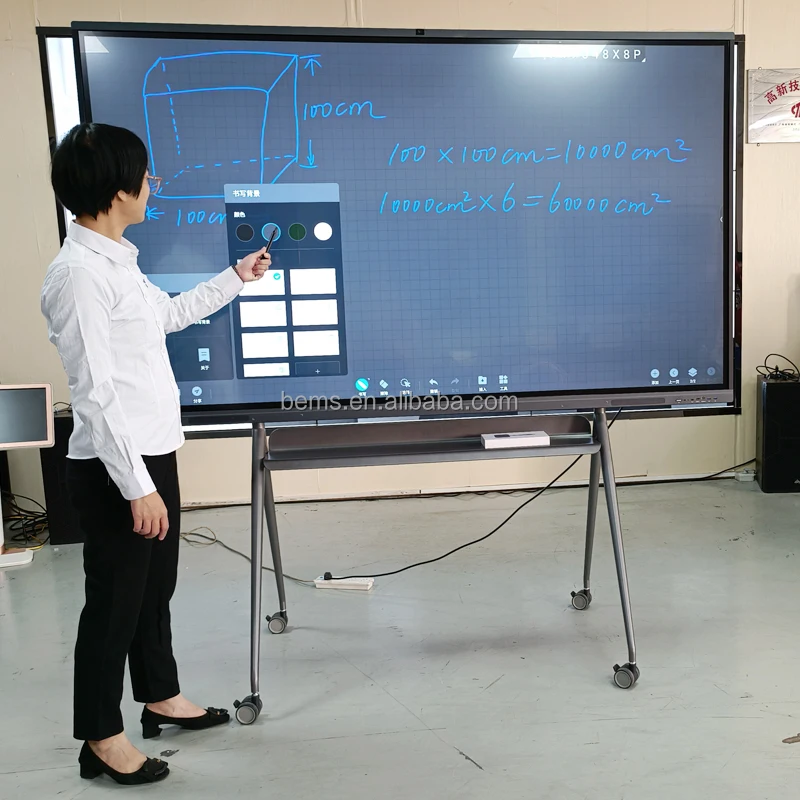 Benshi Factory Cheap Price Finger Touch Screen 98 Inch 4K OEM Interactive Whiteboard Electronic Digital Smart Tv Education Board
Benshi Factory Cheap Price Finger Touch Screen 98 Inch 4K OEM Interactive Whiteboard Electronic Digital Smart Tv Education Board