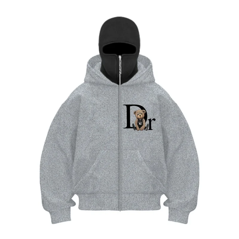 Осень-зима 2025: новая мужская и женская повседневная спортивная одежда с дизайном маски с капюшоном, спортивная и модная толстовка больших размеров
Осень-зима 2025: новая мужская и женская повседневная спортивная одежда с дизайном маски с капюшоном, спортивная и модная толстовка больших размеров