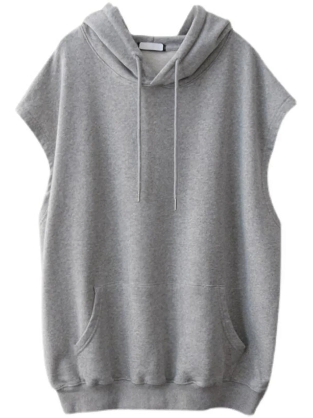 Spring Autumn Large Size Sleeveless Hoodie Vest Women's Outerwear Top 2300 Pounds Design Sense Loose Fit Fashionable
Spring Autumn Large Size Sleeveless Hoodie Vest Women's Outerwear Top 2300 Pounds Design Sense Loose Fit Fashionable