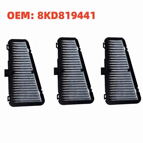 1/3 Pcs Cabin Air Filter 8KD819439 8KD819441 For Porsche Macan Audi A4 S4 RS4 B8 2008-2016 A5 S5 RS5 8T 2007-2017 Q5 RQ5 8R