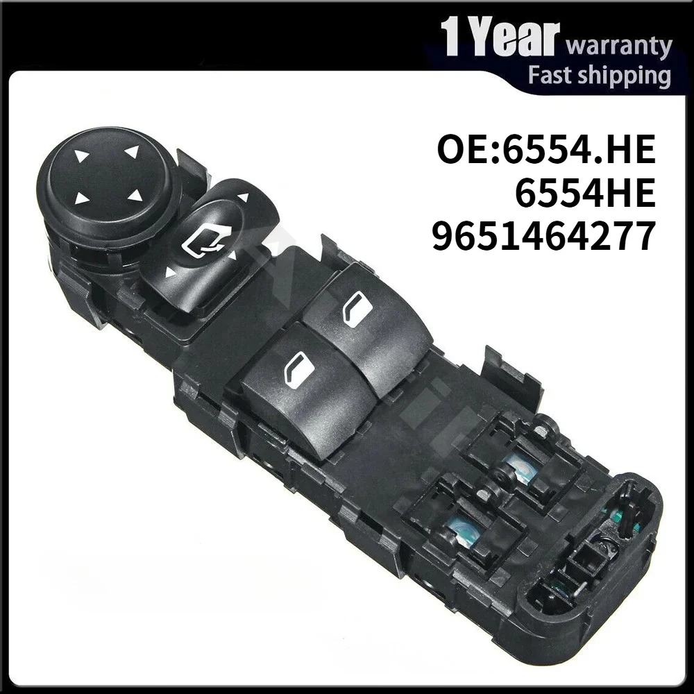 6554.HE 6554HE 9651464277 Master Power Window Switch with Light for Citroen C4 2004-2010 C4 2008 Coupe Car Accessories
6554.HE 6554HE 9651464277 Master Power Window Switch with Light for Citroen C4 2004-2010 C4 2008 Coupe Car Accessories