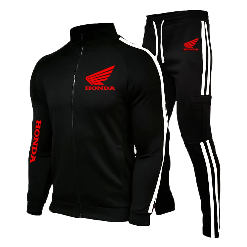 Honda new men's stand-up collar cardigan sports spring-autumn set, youth sportswear, outdoor enthusiasts, motorcycle racers, cas
Honda new men's stand-up collar cardigan sports spring-autumn set, youth sportswear, outdoor enthusiasts, motorcycle racers, cas