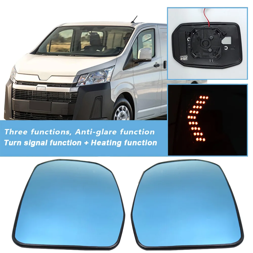 for Toyota HIACE H300 2019-2025 Side Car Rearview Mirror Heating Anti-glare Angel View Turning Steering IP67 Waterproof Rate
for Toyota HIACE H300 2019-2025 Side Car Rearview Mirror Heating Anti-glare Angel View Turning Steering IP67 Waterproof Rate