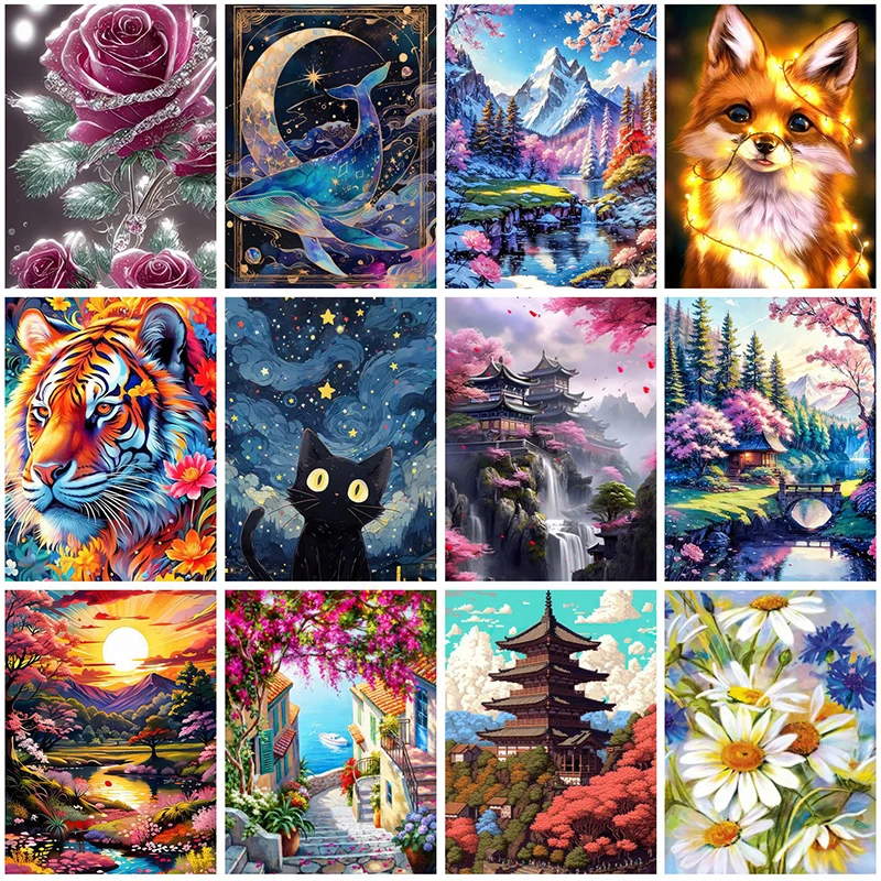 5D Diy Diamond Paintings Kits New 2025 Accessories 30x40 cm Wall Art Diamond Art Painting Kits Embroidery Full Crystal Mosaic
5D Diy Diamond Paintings Kits New 2025 Accessories 30x40 cm Wall Art Diamond Art Painting Kits Embroidery Full Crystal Mosaic